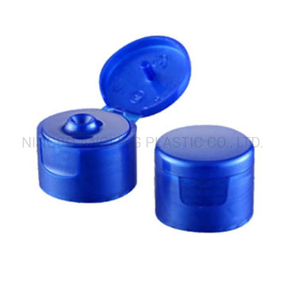 Yuyao Cheaper 24410 Ribbed Plastic Flip Top Cap in Colors Customized Request Customization