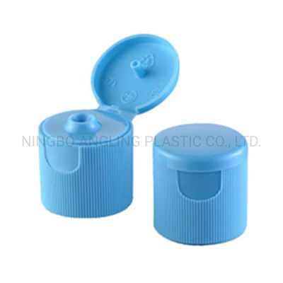 Yuyao Cheaper 24410 Ribbed Plastic Flip Top Cap in Colors Customized Request Customization