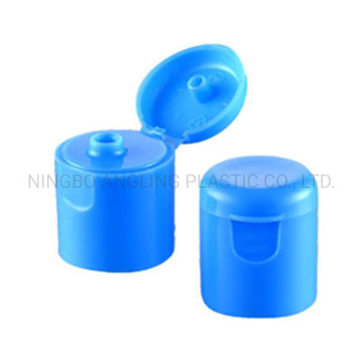 Yuyao Cheaper 24410 Ribbed Plastic Flip Top Cap in Colors Customized Request Customization