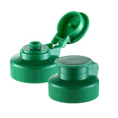 Customized Request Plastic Honey Cap Flip Top Cap 28410 with Silicone