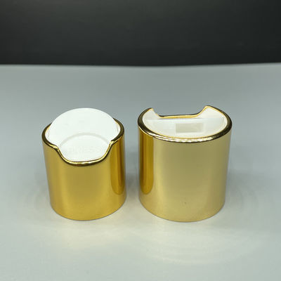 24/410 Shiny Gold Alu Disc Top Cap for Bottle Samples US 0.01/Piece Request Sample