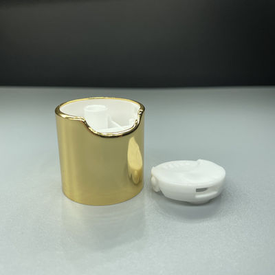 24/410 Shiny Gold Alu Disc Top Cap for Bottle Samples US 0.01/Piece Request Sample