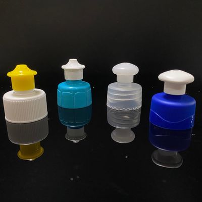 Customization Push Pull Cap for Plastic Pull up Cap 20/24/28/410 Plastic Bottle Cap