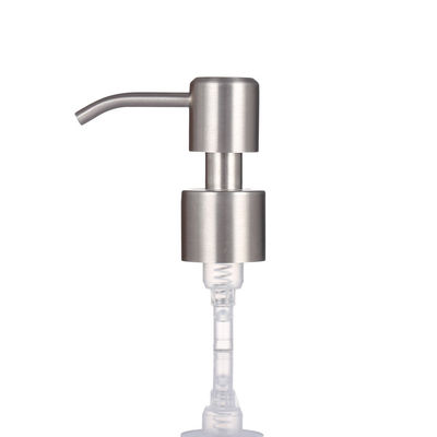 Shiny Sliver Aluminum 28/410 Lotion Pump for PP Bottles Durable and Stylish Design