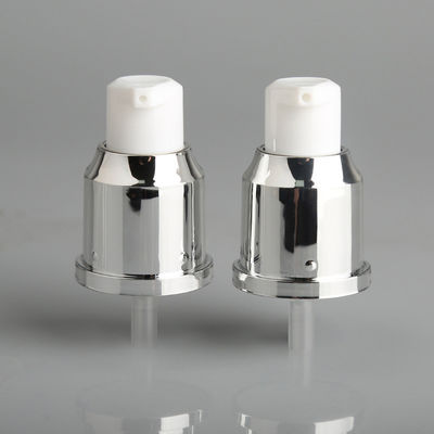 24mm 20mm Aluminum Cream Pump Treatment Pump with Over Cap Customized Request