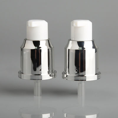 24mm 20mm Aluminum Cream Pump Treatment Pump with Over Cap Customized Request