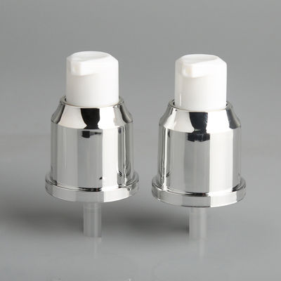 24mm 20mm Aluminum Cream Pump Treatment Pump with Over Cap Customized Request