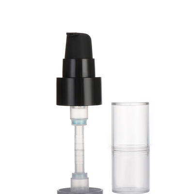 24/410 Cream Pump with Spring Outside and Over Cap Dispenser Pump in White