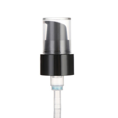 24/410 Cream Pump with Spring Outside and Over Cap Dispenser Pump in White