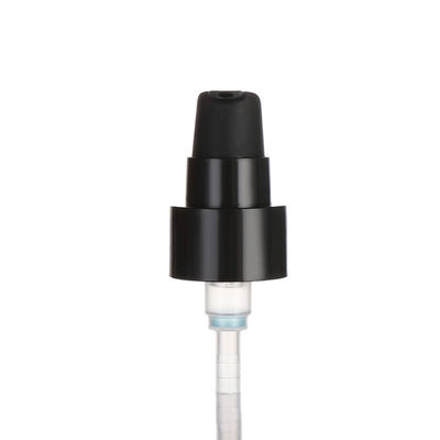 24/410 Cream Pump with Spring Outside and Over Cap Dispenser Pump in White