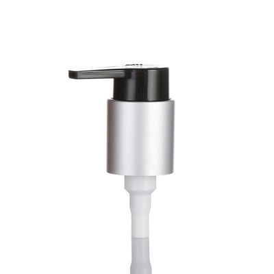 Aluminum 24mm Plastic Pump Treatment Cream Pump for Cosmetic in White Color