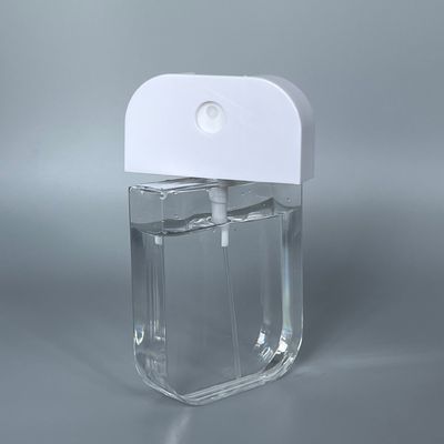 ISO Certified 50ml Card Pump Perfume Bottle with White Color and Card Shape Sprayer