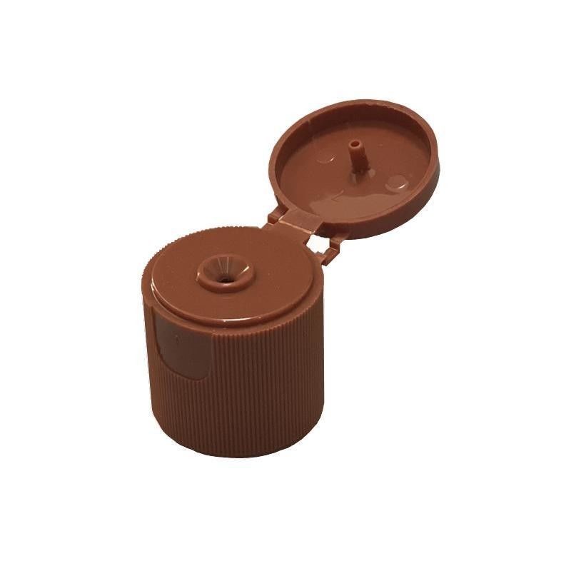 Customized Request 20mm Plastic Cap Flip Top Cap for Customized Cosmetic Packaging