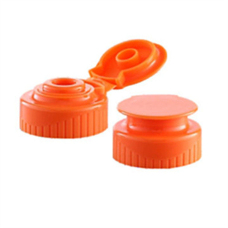 Customized Request Plastic Honey Cap Flip Top Cap 28410 with Silicone